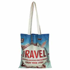 Branded Promotional Full-Colour Cotton Tote Bag