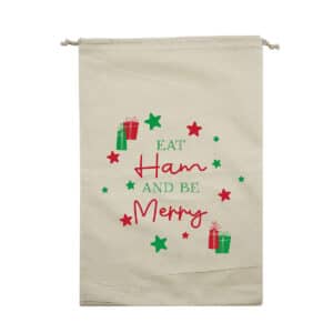 Branded Promotional Christmas Ham Bag