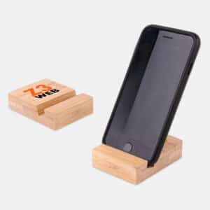 Branded Promotional Bambu Phone Holder