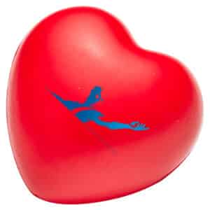 Branded Promotional Squeeze Heart