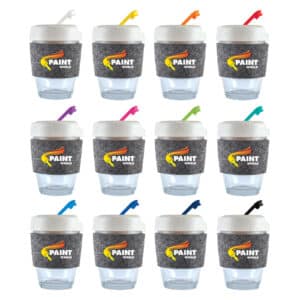 Branded Promotional Vienna Eco Coffee Cup / RPET Band