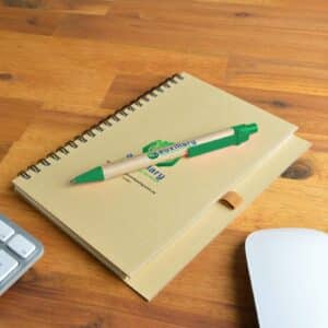 Branded Promotional Savannah Notebook / Matador Pen