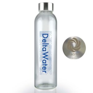Branded Promotional Capri Glass Bottle
