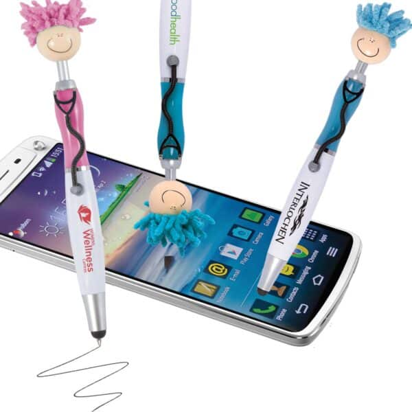 Branded Promotional Medical Mop Top Pen / Stylus