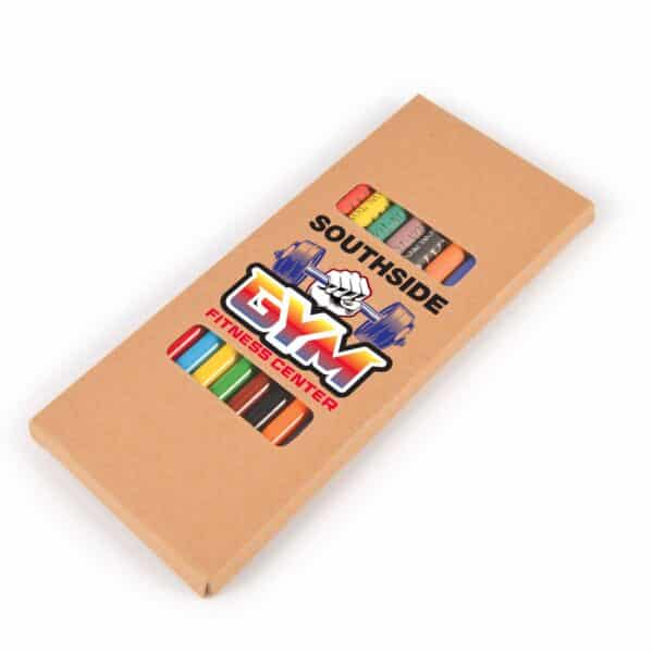 Branded Promotional Mural Pencil / Crayon Set