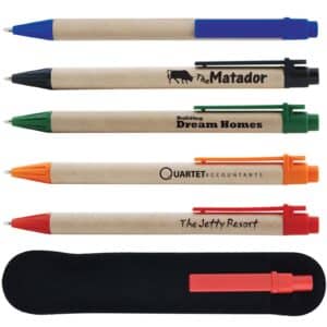 Branded Promotional Matador Cardboard Pen