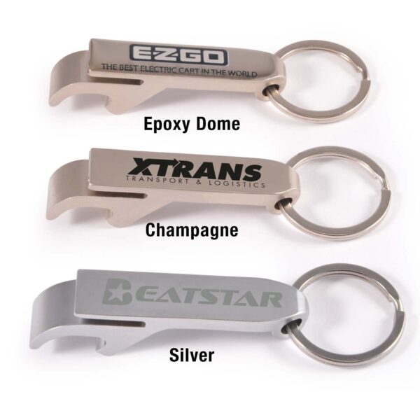 Branded Promotional Skol Bottle Opener / Keytag