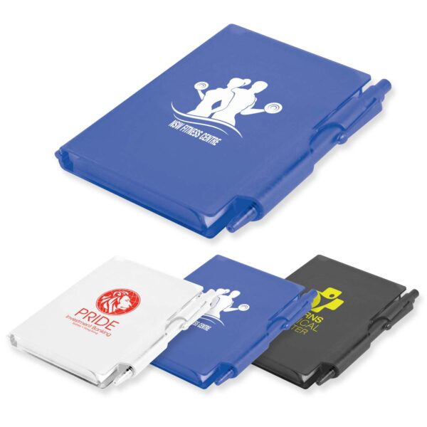 Branded Promotional Odyssey Pocket Notebook With Pen