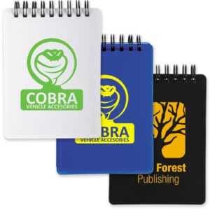 Branded Promotional Sparky Pocket Notebook