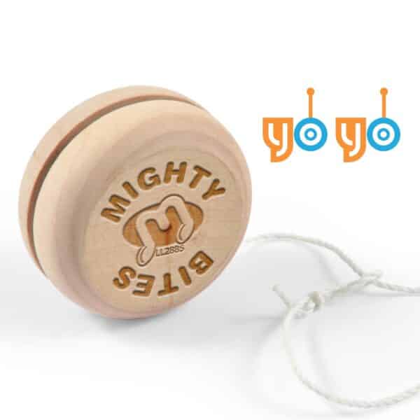 Branded Promotional Zippy Wooden Yo Yo