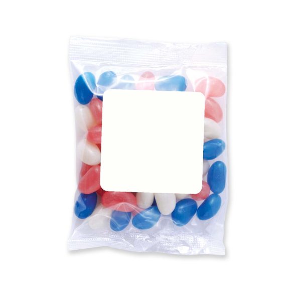 Corporate Colour Mini Jelly Beans In 50 Gram Cello Bag - Image 3
