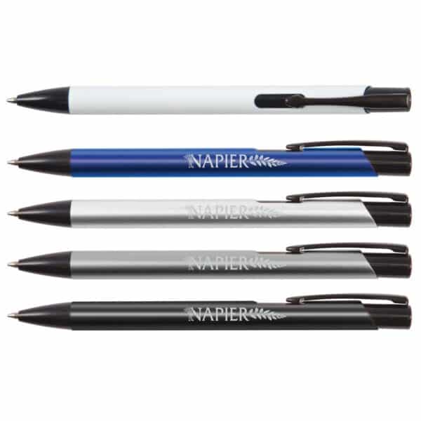 Branded Promotional Napier Pen (Black Edition)