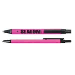 Branded Promotional Slalom Flat Aluminium Pen