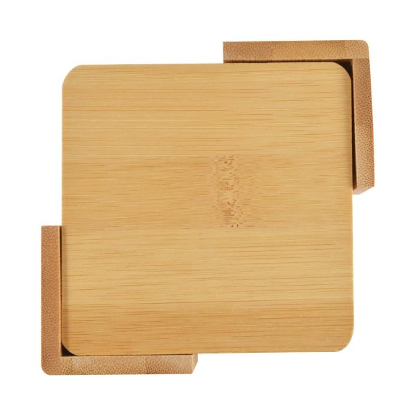 Tropic Bamboo Coasters Set Of 6 - Image 4