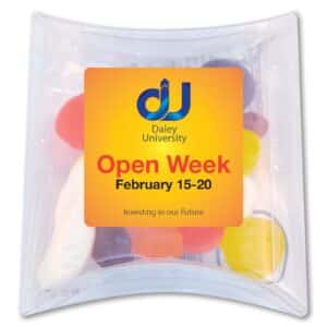 Branded Promotional Assorted Jelly Party Mix In Pillow Pack