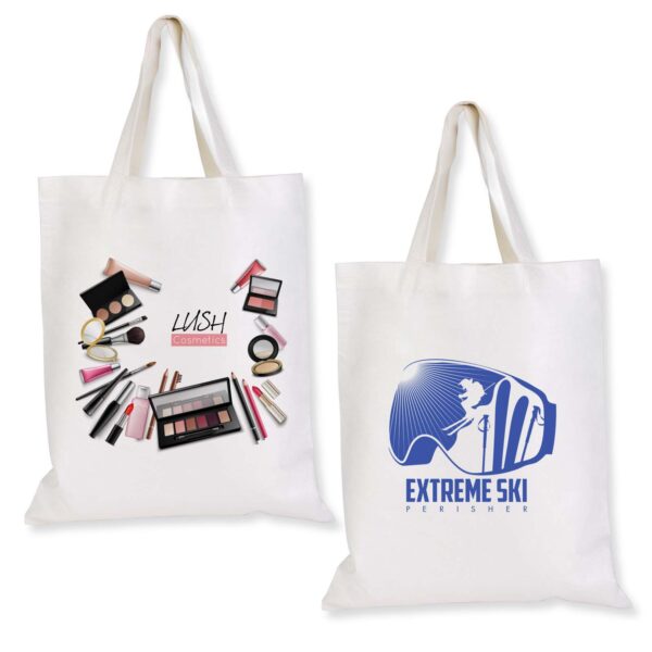 Branded Promotional Short Handle Bamboo Bag