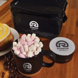 Branded Promotional Espresso Coffee Cup And Speaker Pack