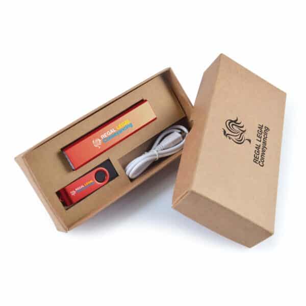 Branded Promotional Infinity Cardboard Gift Set