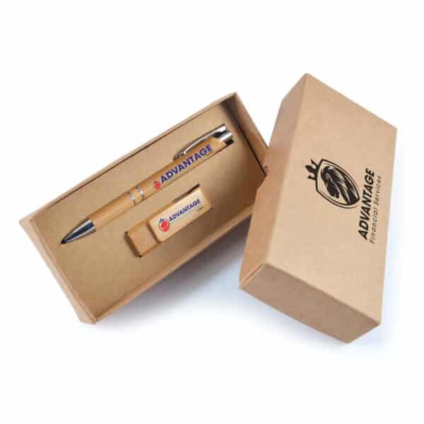 Branded Promotional Kyoto Cardboard Gift Set