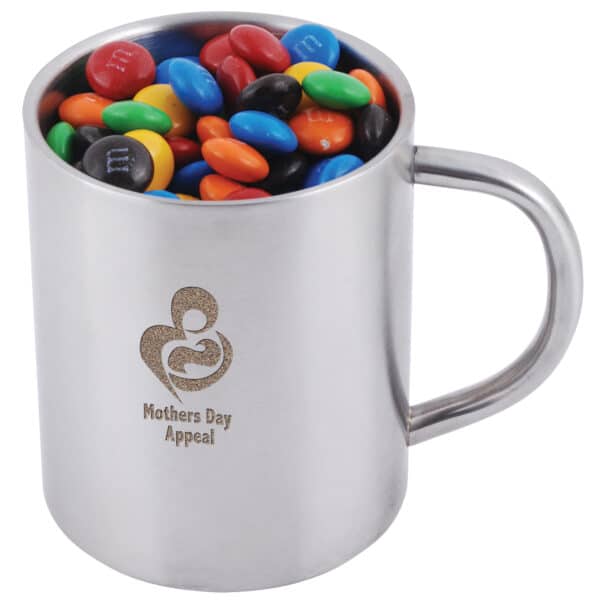 Branded Promotional M&M's In Java Mug