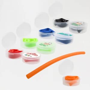 Branded Promotional Silicone Straw In Case