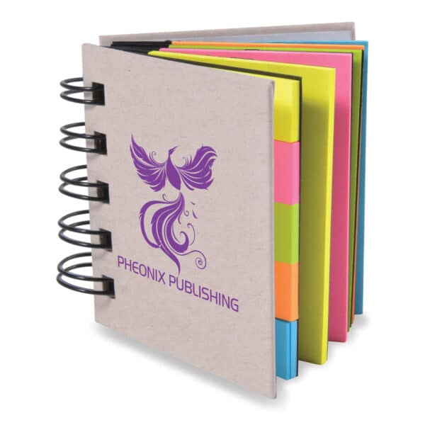 Branded Promotional Codex Spiral Sticky Notes