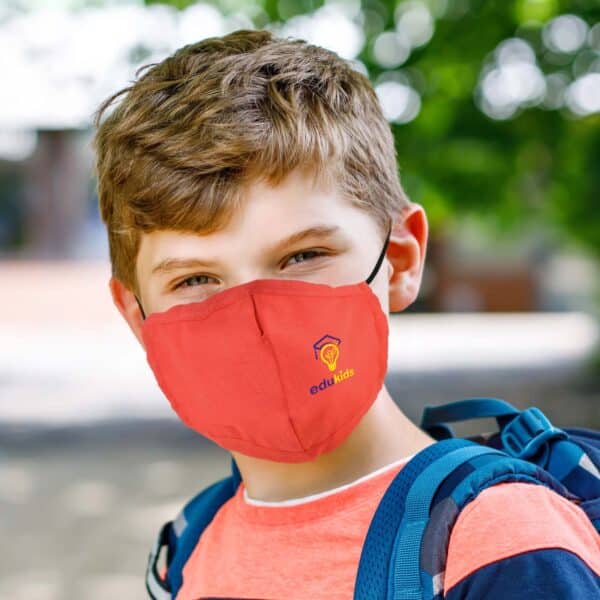 Branded Promotional Deluxe Children's Face Mask