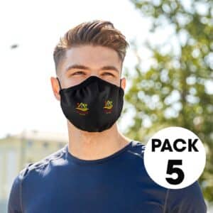 Branded Promotional 5 Pack - Cooling Face Masks