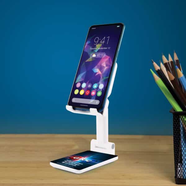 Branded Promotional Vectra Phone Stand