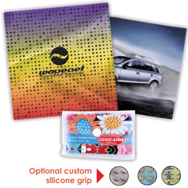 Branded Promotional Custom Superior Hi Microfibre Lens Cloth