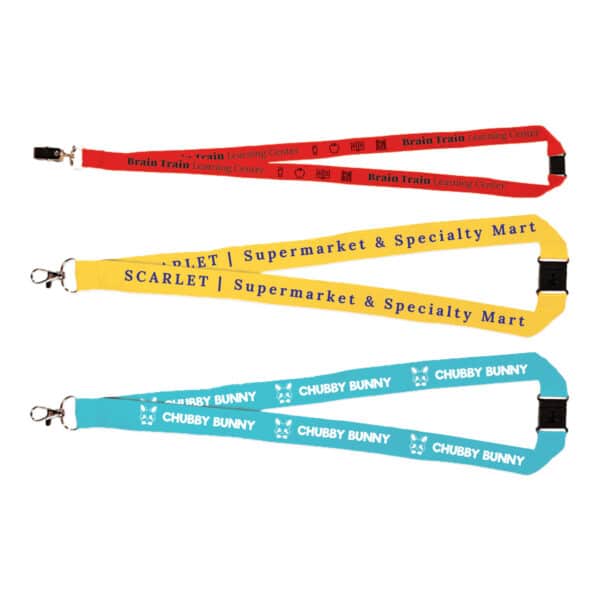 Branded Promotional Artemis Woven Lanyard