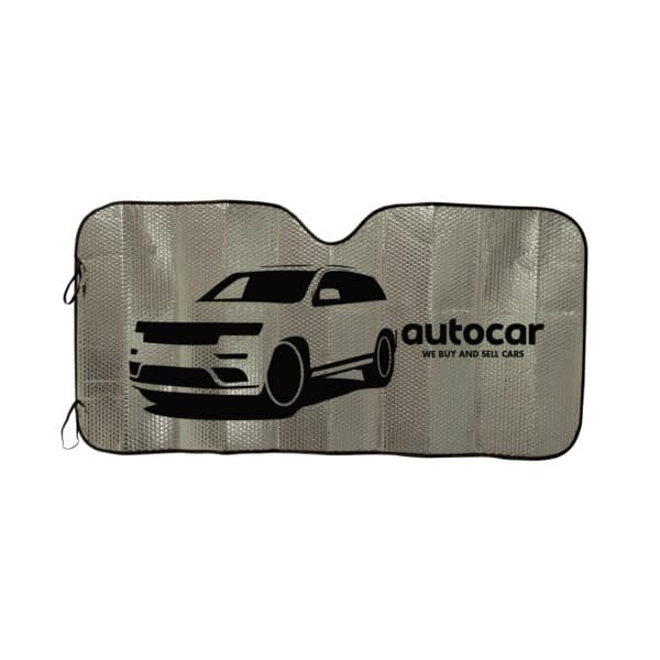 Branded Promotional Concertina Metallic Car Sun Shade