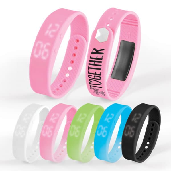 Branded Promotional Stride Pedometer Bracelet 2.0