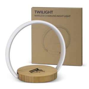 Branded Promotional Twilight Wireless Charging Night Light