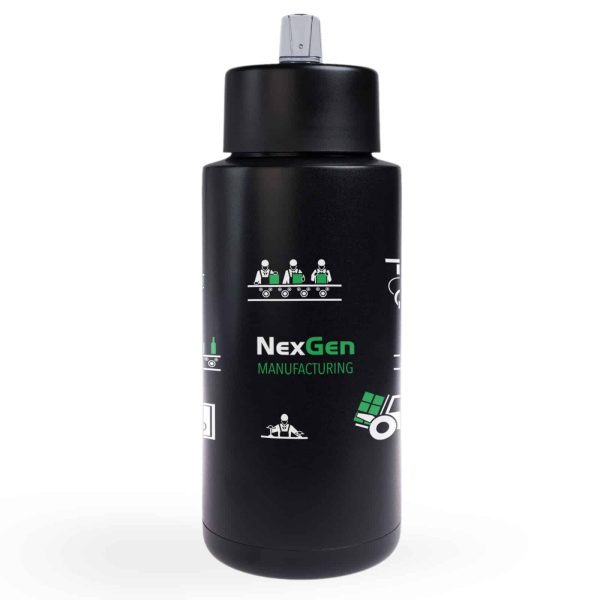 Zara 1 Litre Steel Bottle - Image 13