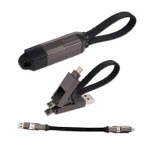 Branded Promotional Swing 4 In 1 Combo Cable