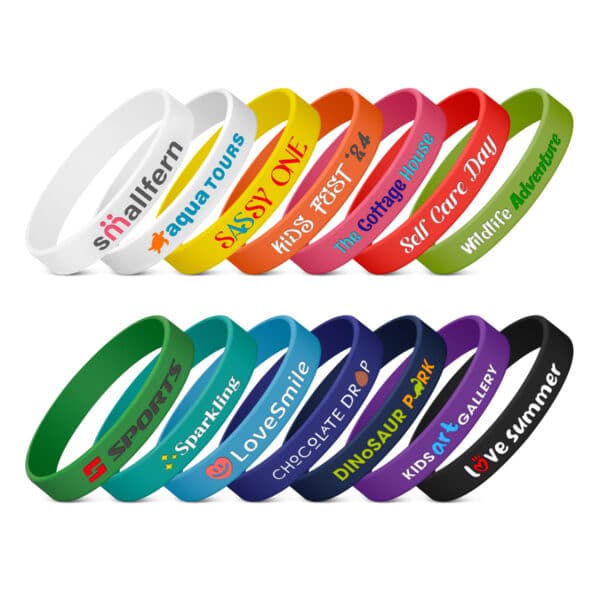 Branded Promotional Kids Silicone Wrist Band - Debossed