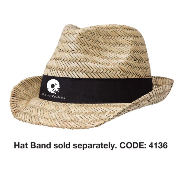 Branded Promotional Straw Fedora