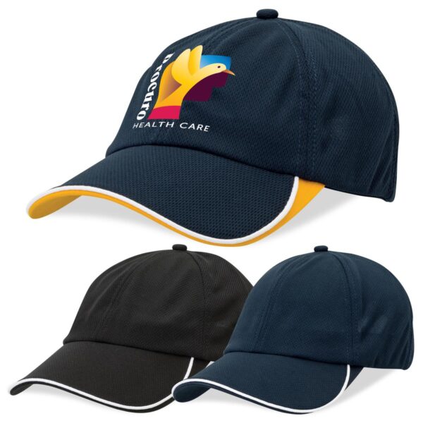 Branded Promotional Cool Dry Cap