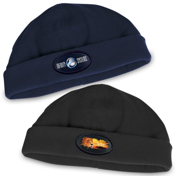 Branded Promotional Polar Fleece Beanie