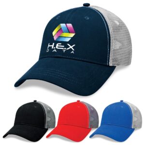 Branded Promotional Lo-Pro Mesh Trucker Cap