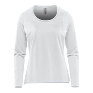 Branded Promotional Women's Montebello Performance Long Sleeve Tee