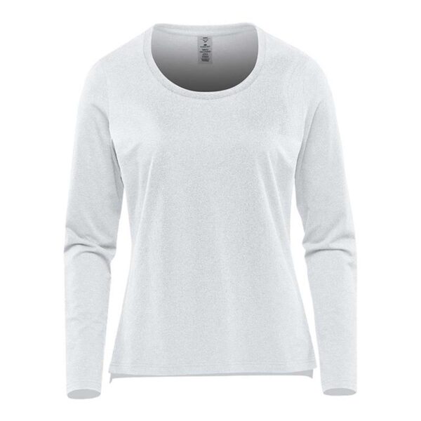 Branded Promotional Women's Montebello Performance Long Sleeve Tee