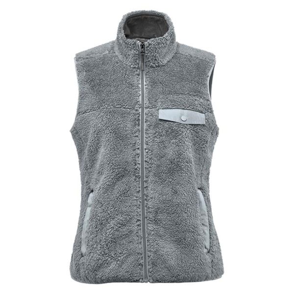 Branded Promotional Women's Bergen Sherpa Fleece Vest