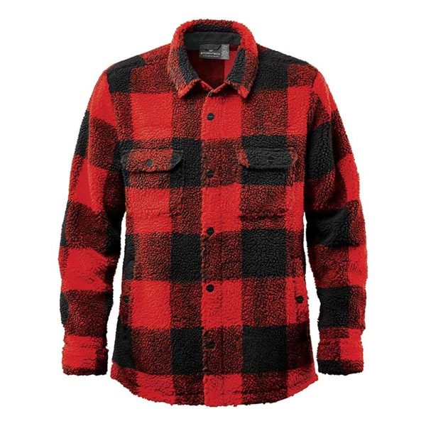 Unisex Caribou Fleece Jacket - Image 6