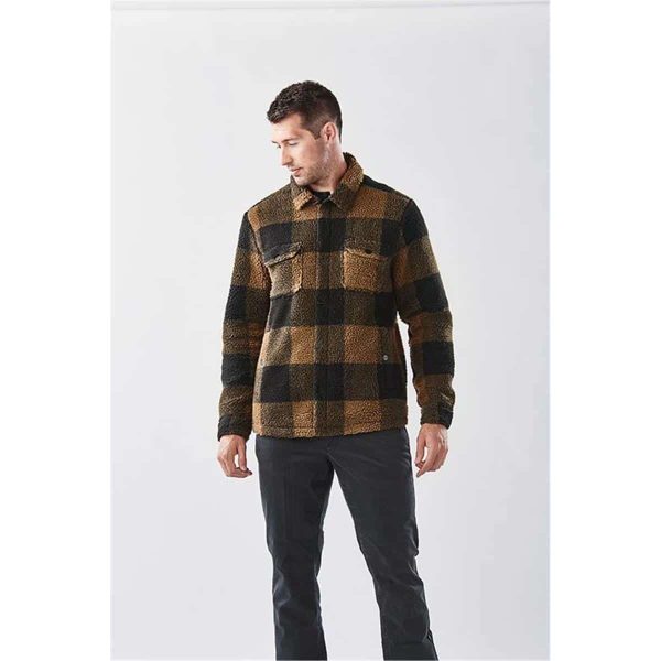 Unisex Caribou Fleece Jacket - Image 3