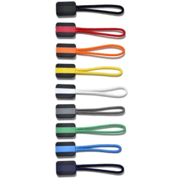 Branded Promotional Zip Puller - Harvest 4pcs