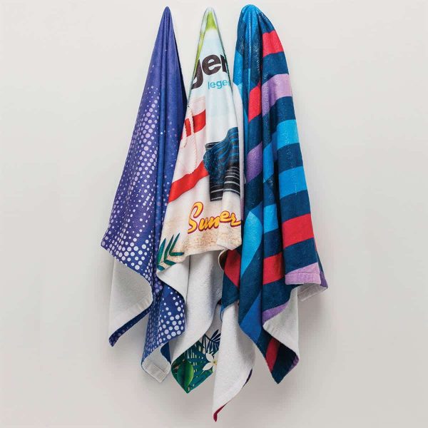 Custom Sublimation Beach Towel - Image 6
