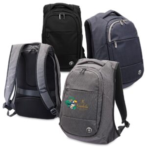 Branded Promotional Swissdigital Bolt Anti-Theft Backpack