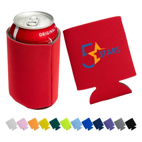 Branded Promotional Classic Foam Stubby Cooler